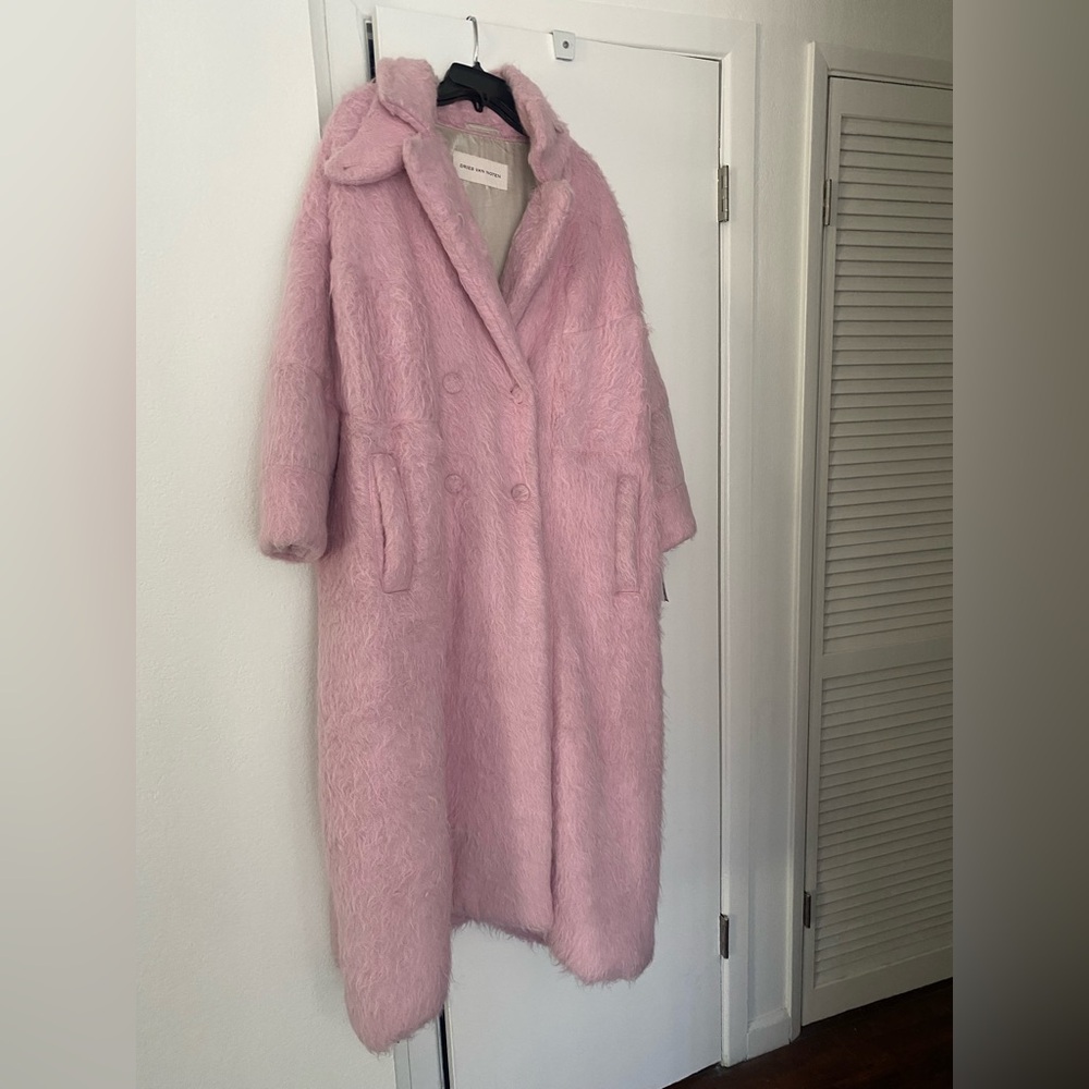 Dries Van Noten Oversized Brushed Wool-Blend Coat — Runway Edition Size M $3715 - Picture 10 of 11